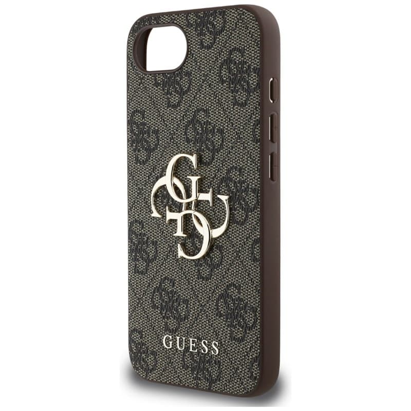 Guess 4G Big Logo - Case for iPhone 16e (brown) 6