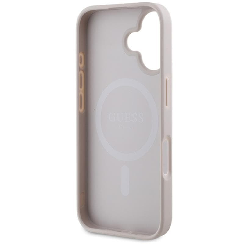 Guess 4G Printed Stripes MagSafe - Case iPhone 16 (pink) 7