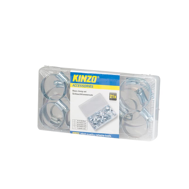 Kinzo - Hose clamp set 21 pcs