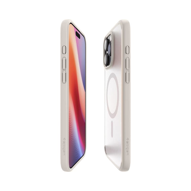 Spigen Ultra Hybrid Mag MagSafe - Case for iPhone 16 Pro Max (Frost Natural Titanium) 3