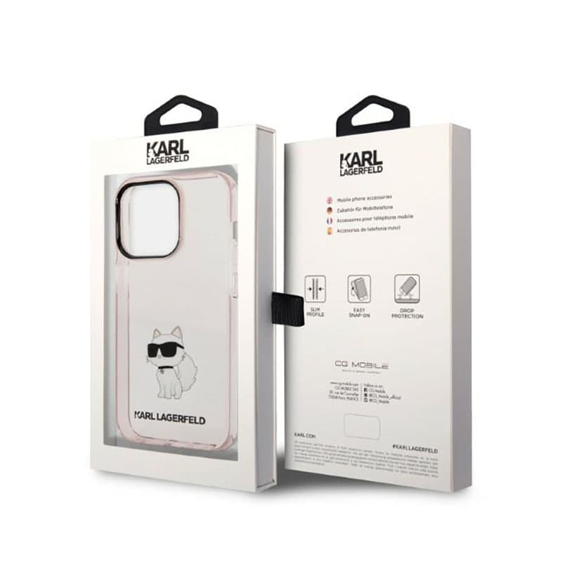 Karl Lagerfeld IML NFT Choupette - Case for iPhone 14 Pro Max (Pink) 8