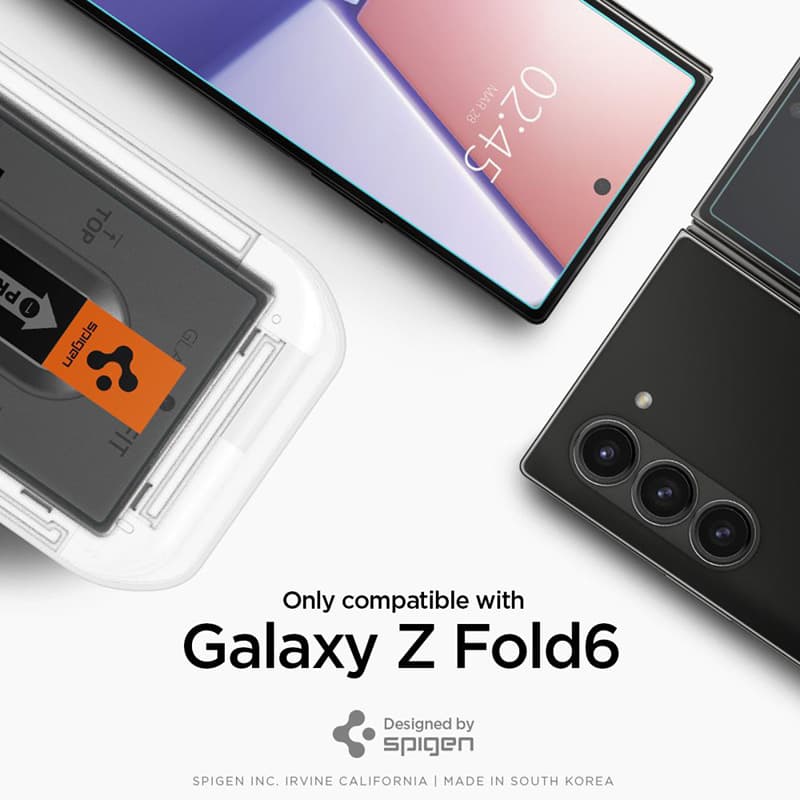 Spigen Glas.TR EZ Fit 2-Pack - Tempered glass for Samsung Galaxy Z Fold 6 (2 pieces) 5