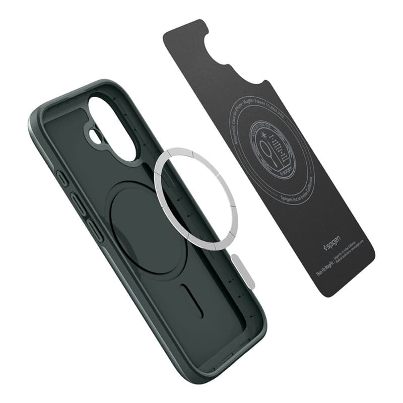 Spigen Thin Fit Mag MagSafe - Case for iPhone 17 (Abyss Green)   5