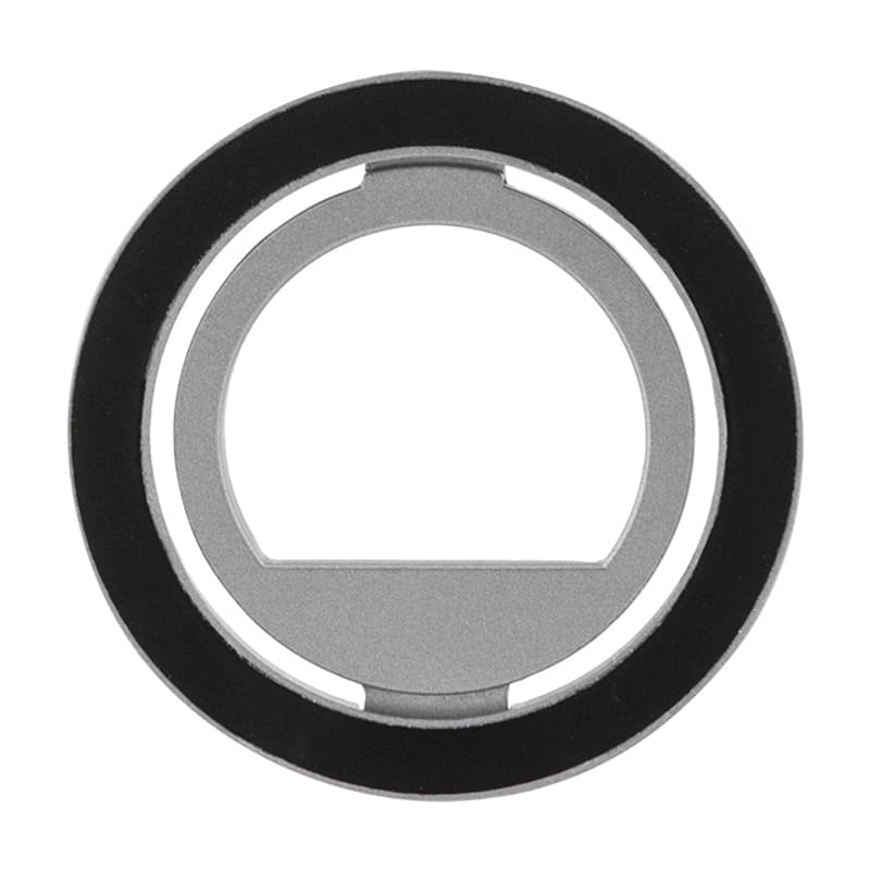 Guess MagSafe Ring Stand Rhinestone - Magnetic finger holder for phone with stand function (Silver) 3