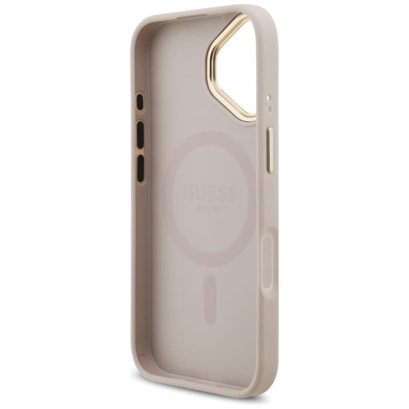 Guess 4G Strass Logo MagSafe - Case iPhone 17 Pro (Pink) 7