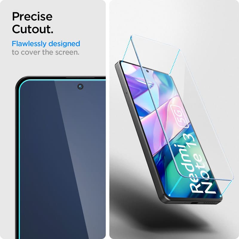 Spigen Glas.TR Slim 2-Pack - Tempered Glass for Xiaomi Redmi Note 13 5G (2 pieces) 6