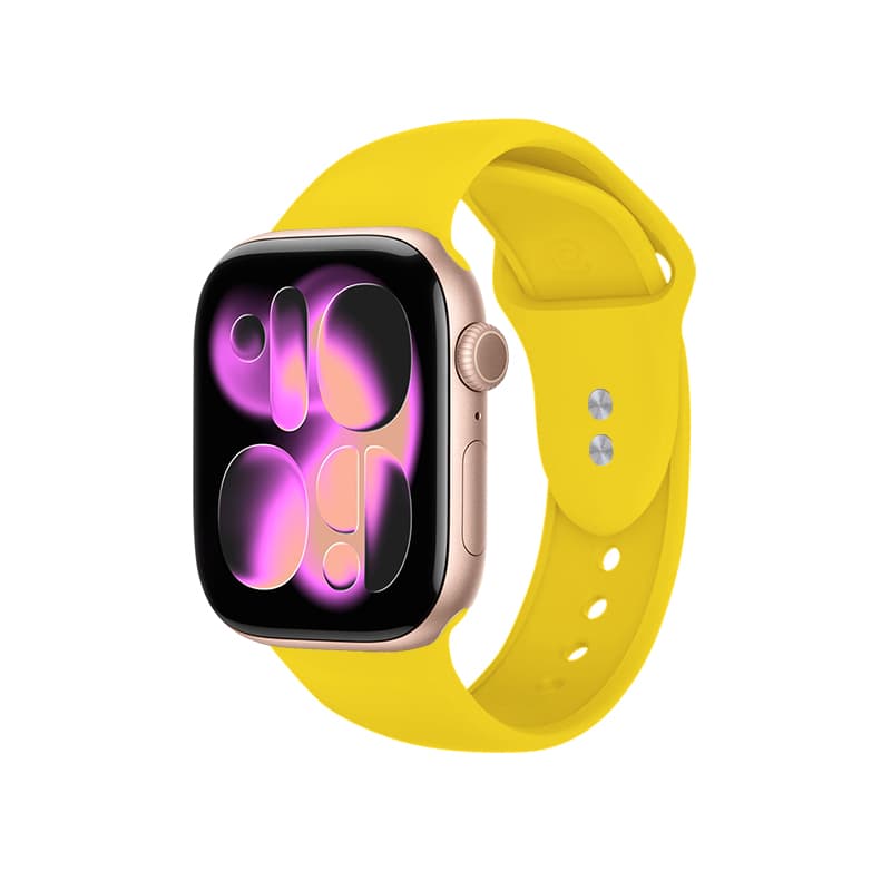 Crong Liquid - Apple Watch Band 38/40/41/42 mm (Yellow) 4