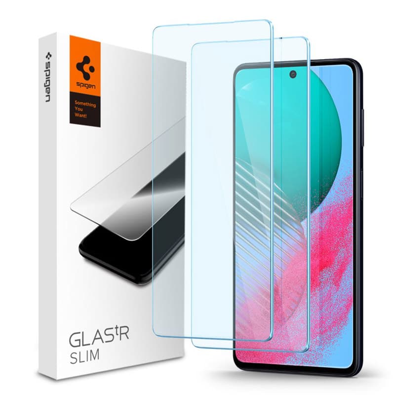 Spigen Glas.TR Slim 2-Pack - Tempered glass for Samsung Galaxy M54 5G