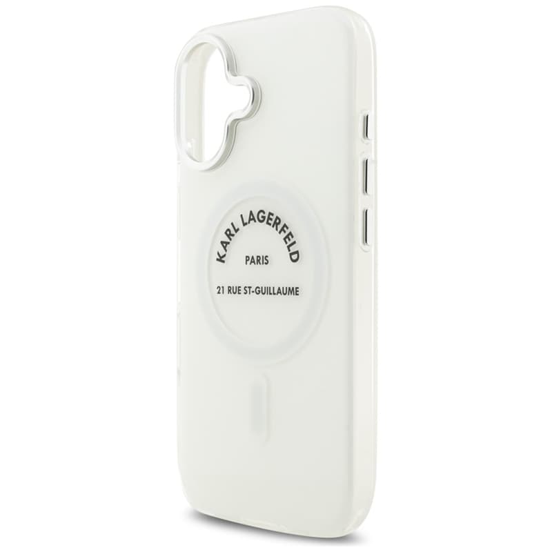 Karl Lagerfeld IML Karl RSG Logo MagSafe - Case for iPhone 17 (transparent) 6