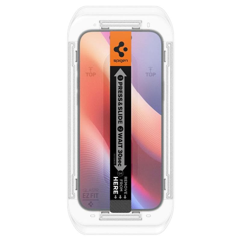 SZKŁO PRYWATYZUJĄCE SPIGEN GLAS.TR ”EZ FIT” 2-PACK IPHONE 16 Pro / 17 / 17 Pro PRIVACY 4