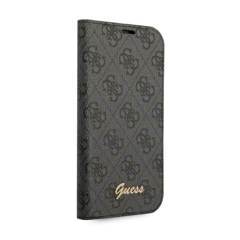 Guess 4G Metal Camera Outline Booktype Case - Case for iPhone 14 Pro (Black) 5
