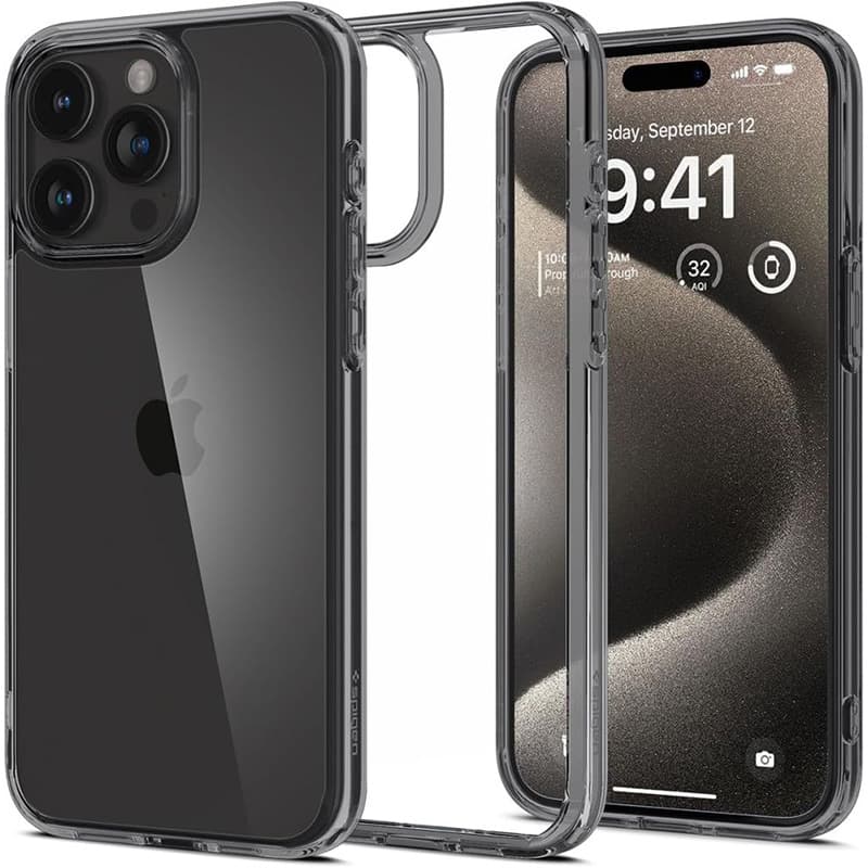 Spigen Ultra Hybrid - Case for iPhone 15 Pro Max (Space Crystal)