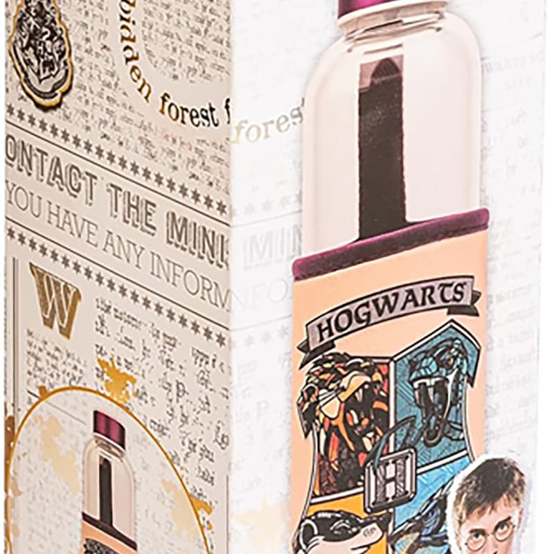 Harry Potter - Glass Water Bottle 500 ml (Hogwarts) 3