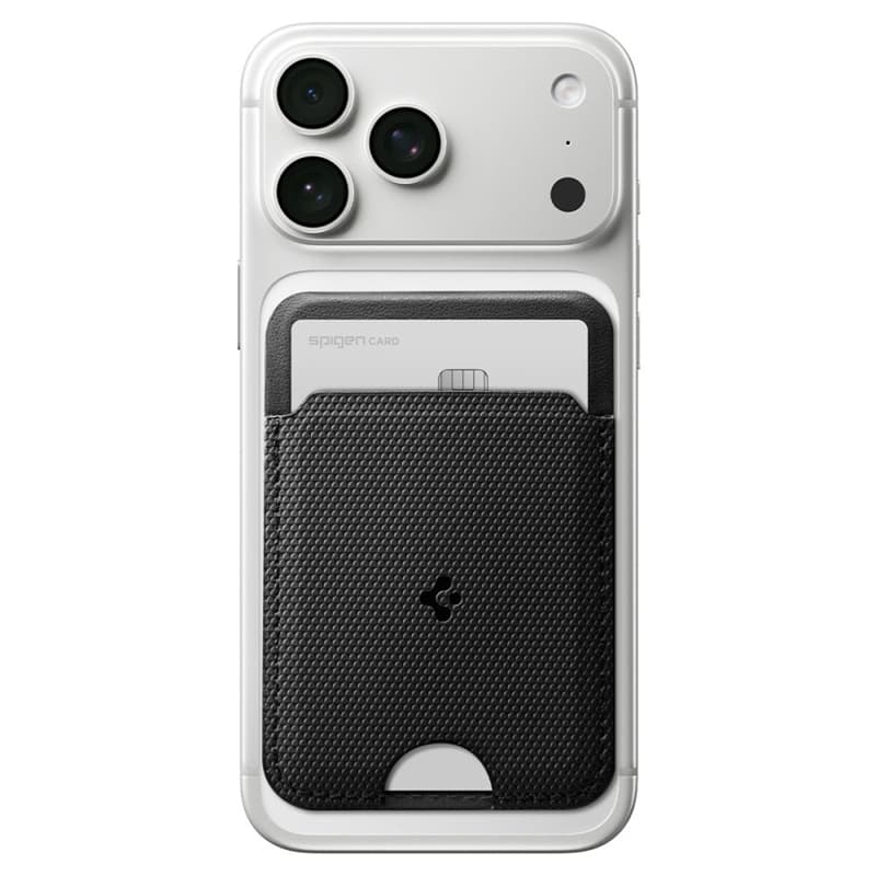 Spigen S314-3 Slim Fold Tripod MagSafe - Magnetic Wallet with Stand Function (Black) 3