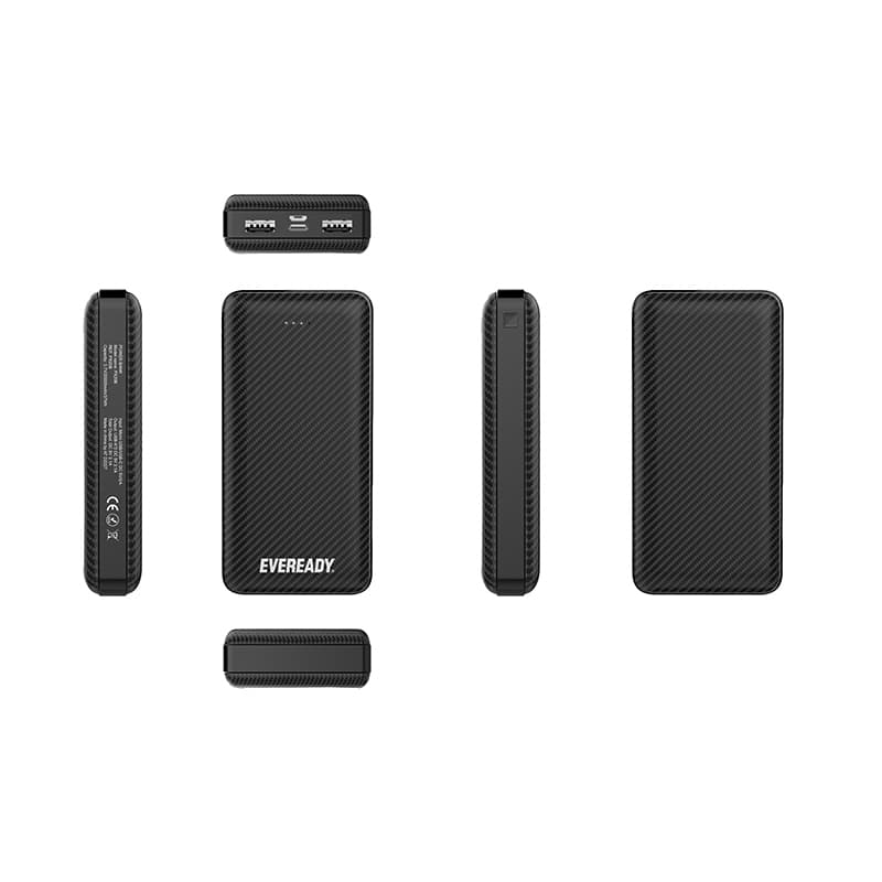 Eveready PX20B - Powerbank 20000 mAh 2x USB-A (Black) 3