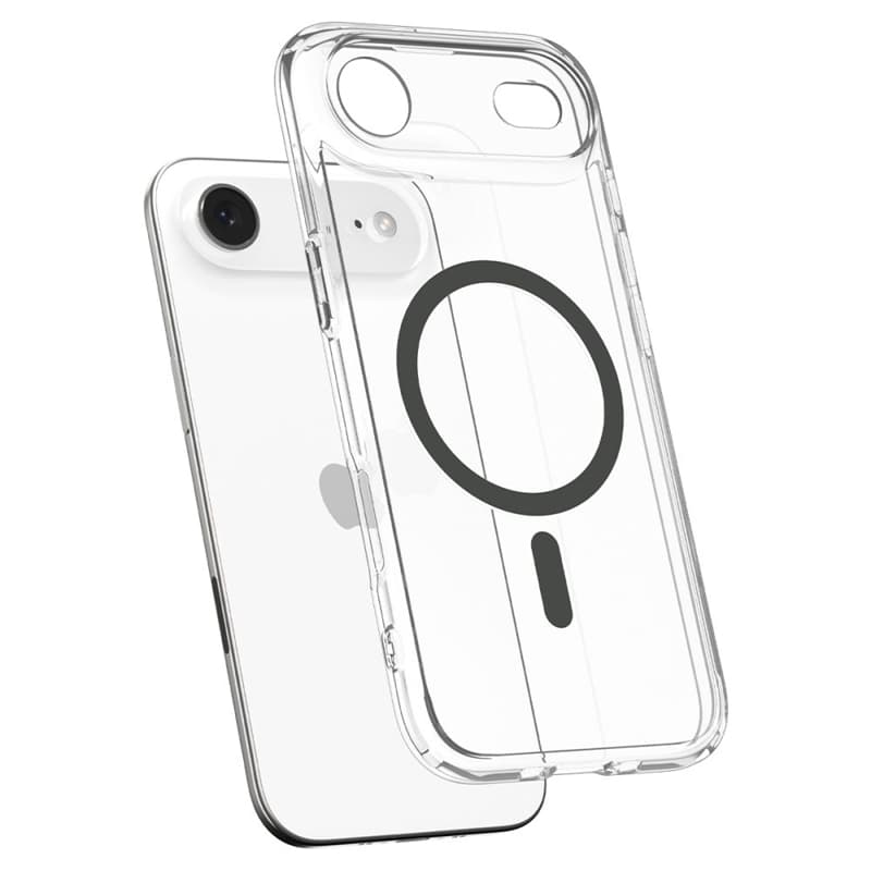 Spigen Ultra Hybrid Mag MagSafe - Case for iPhone Air (Clear/Graphite) 5