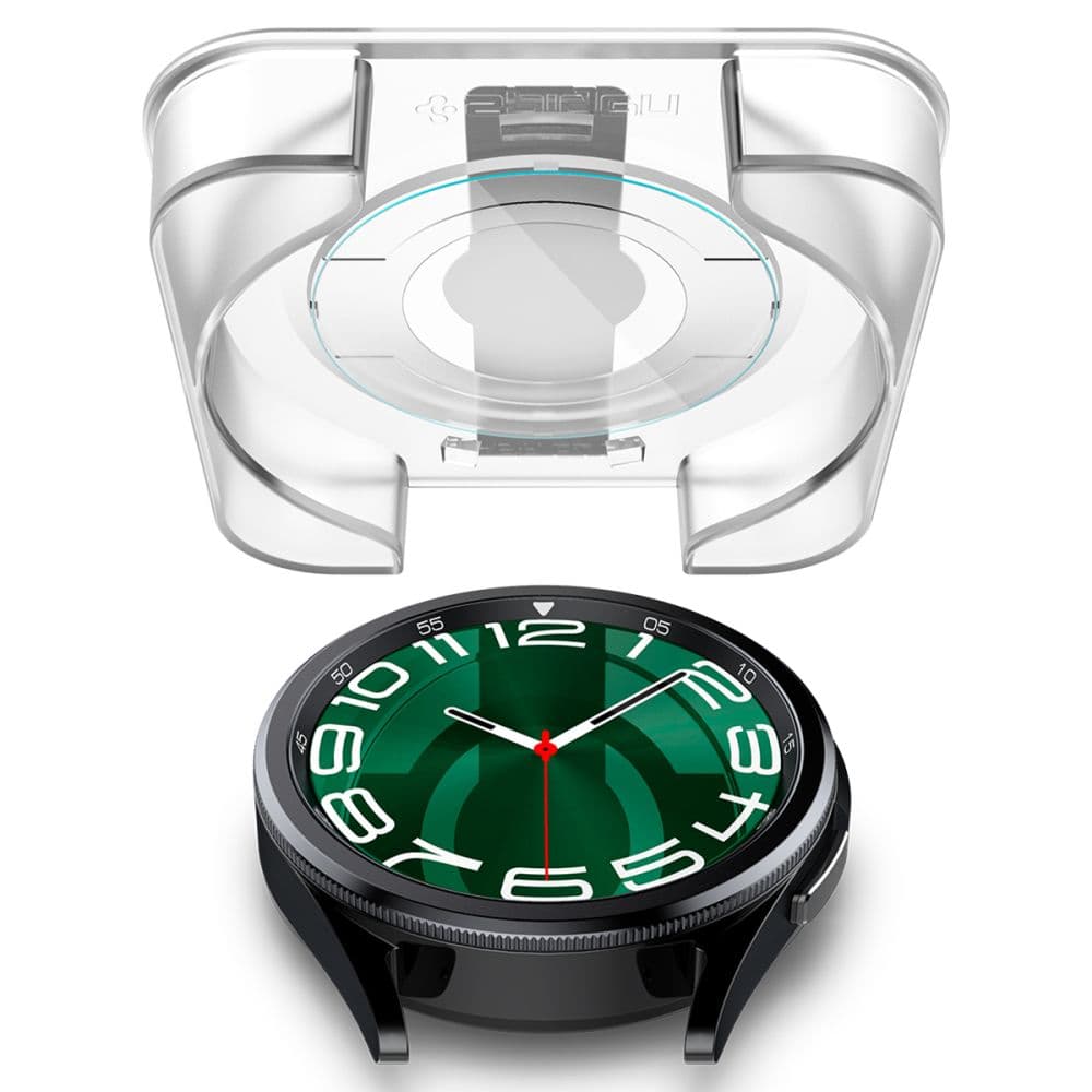 Spigen GLAS.TR EZ FIT 2-Pack - Tempered glass for Samsung Galaxy Watch 6 Classic 47 mm (2 pcs) 4