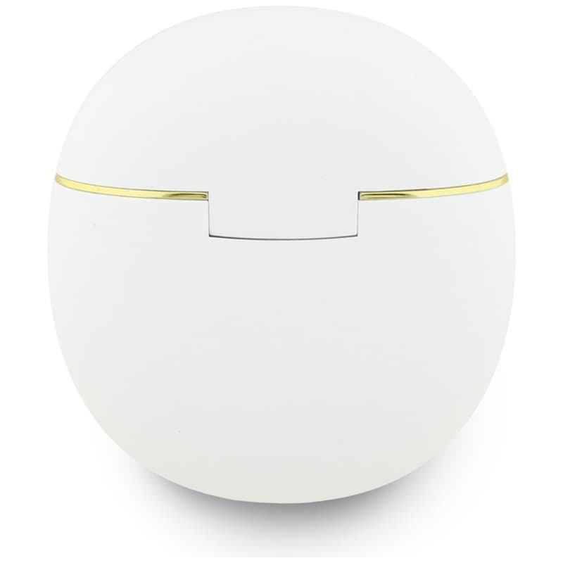 Guess Gold Line Triangle - TWS Bluetooth Earphones + Charging Case (White) 4