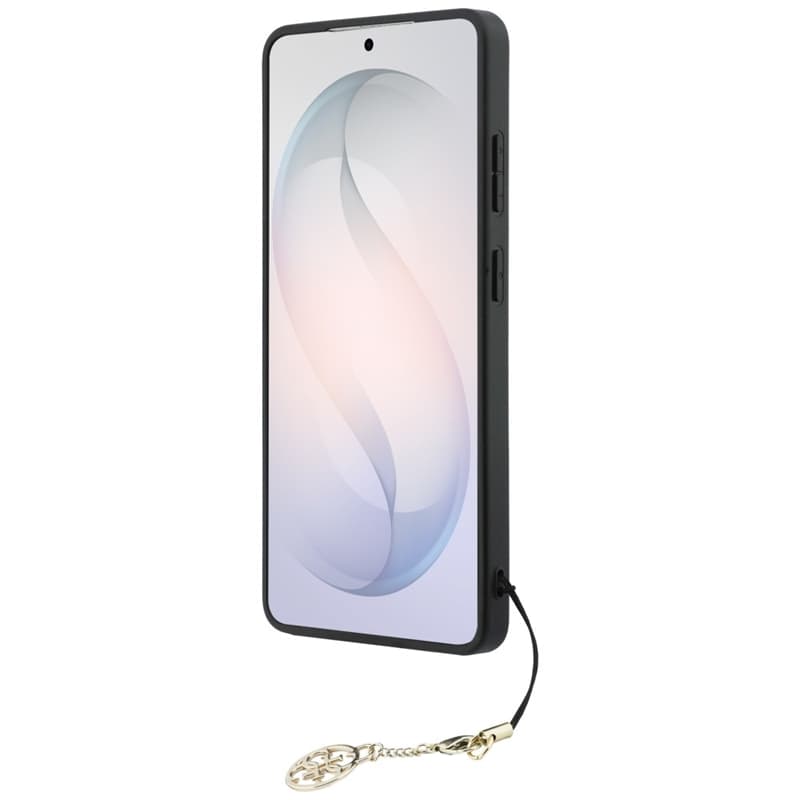 Guess 4G Classic Logo Charm MagSafe - Samsung Galaxy S26 Ultra Case (Black) 4