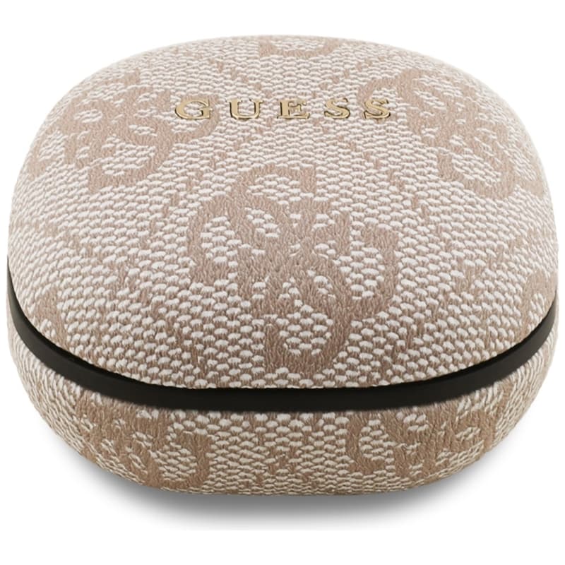Guess 4G Classic Metal Logo - Bluetooth TWS ENC sluchátka + nabíjecí pouzdro (Růžová) 2