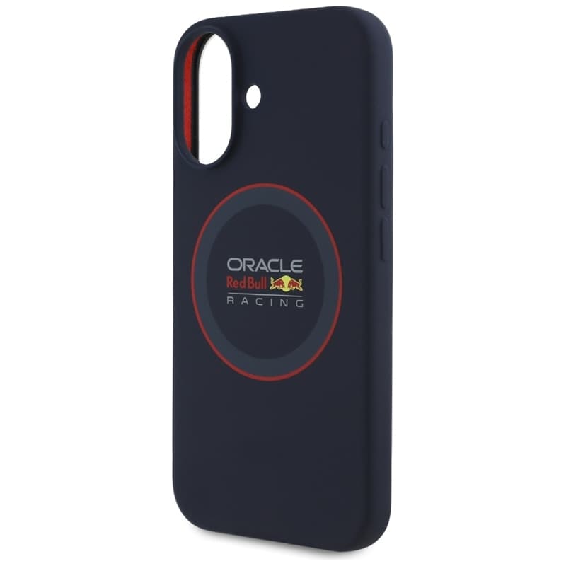 Red Bull Silicone Red Ring MagSafe - iPhone 16 Case (Navy Blue) 6