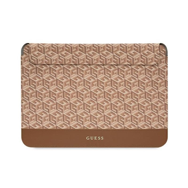 Guess GCube Stripes Computer Sleeve - 16" Notebook Case (brown) 1
