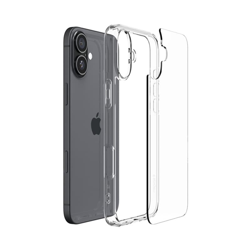 Spigen Ultra Hybrid - Case for iPhone 16 (Clear) 6
