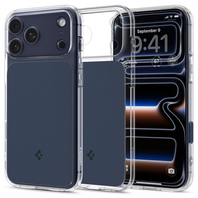 Spigen Ultra Hybrid T Mag MagSafe - Case for iPhone 17 Pro (Matte Blue) 1