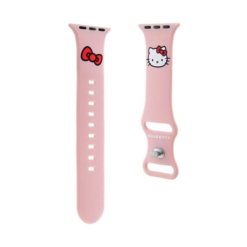 Hello Kitty Silicone Kitty Head - Apple Watch Band 42/44/45/49 mm (Pink)
 3
