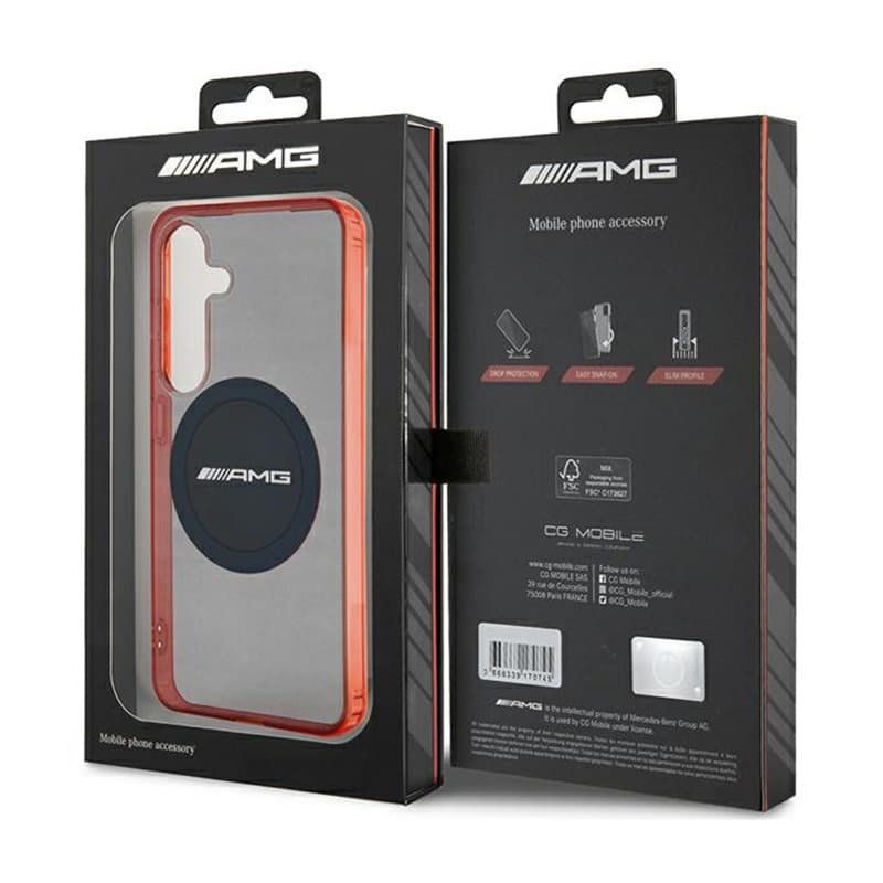 AMG Transparent Bicolor MagSafe - Samsung Galaxy S24 Case (black) 8
