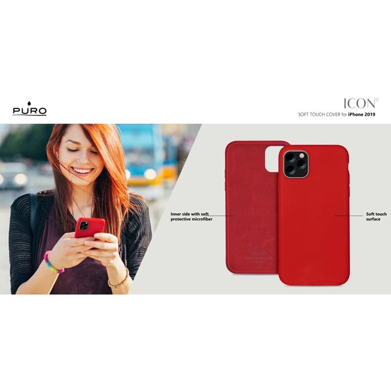 PURO ICON Cover - Case for iPhone 11 Pro Max (Taupe) 8