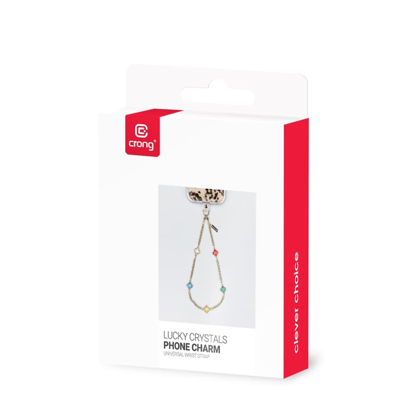 Crong Phone Charm - Lanyard Phone Pendant (Lucky Crystals) 5