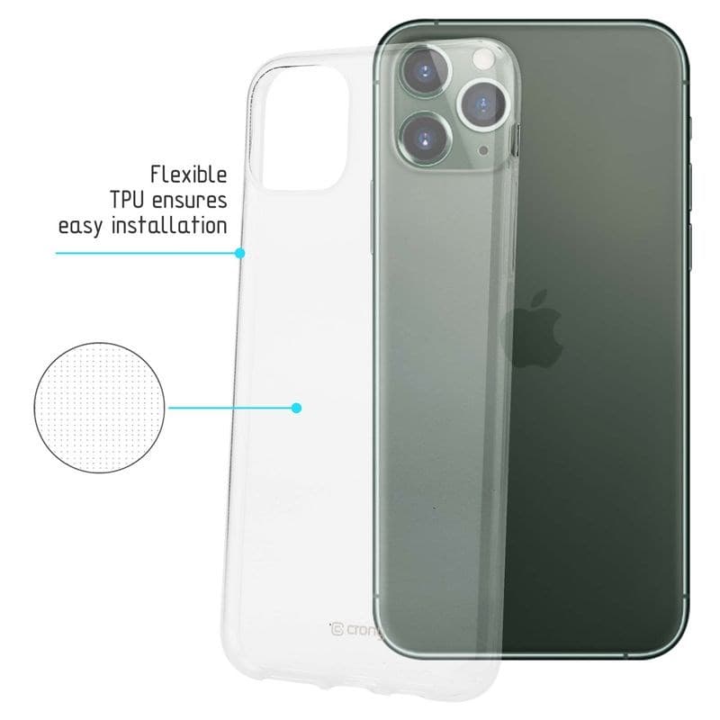 Crong Crystal Slim Cover - iPhone 11 Pro Case (Clear) 2