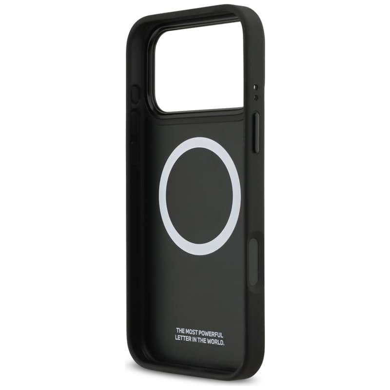 BMW M Tricolor Metal Logo MagSafe - iPhone 17 Pro Max Case (Gray) 7