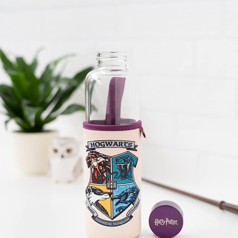 Harry Potter - Glass Water Bottle 500 ml (Hogwarts) 4
