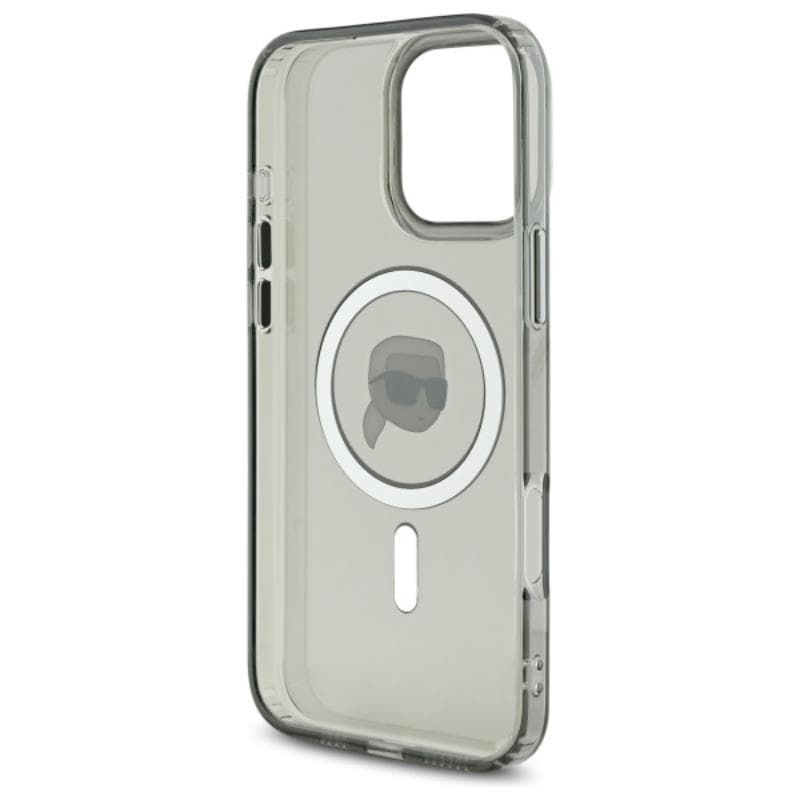 Karl Lagerfeld IML Metal Karl Head MagSafe - Case for iPhone 16 Pro (black) 7