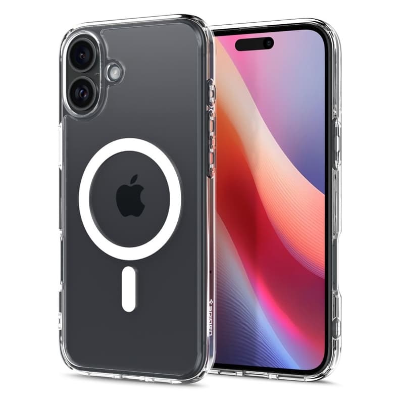 Spigen Ultra Hybrid Mag MagSafe - Case for iPhone 16 (White) 2
