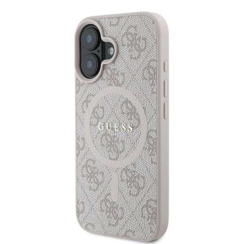 Guess 4G Ring Classic Logo MagSafe - Case iPhone 16 Plus (pink) 2
