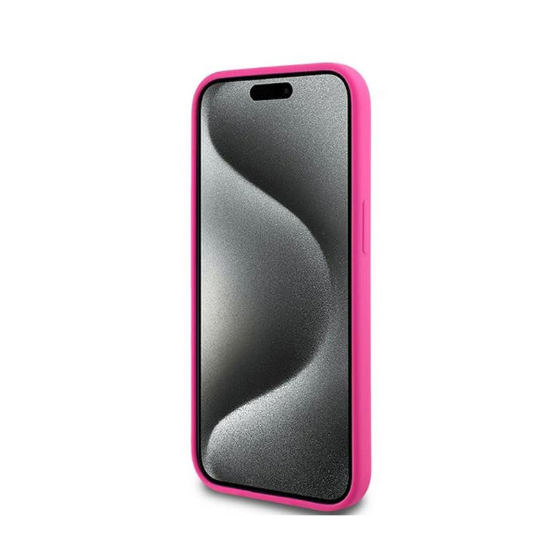 Karl Lagerfeld Silicone Choupette Head MagSafe - iPhone 15 Plus / 14 Plus Case (pink) 5