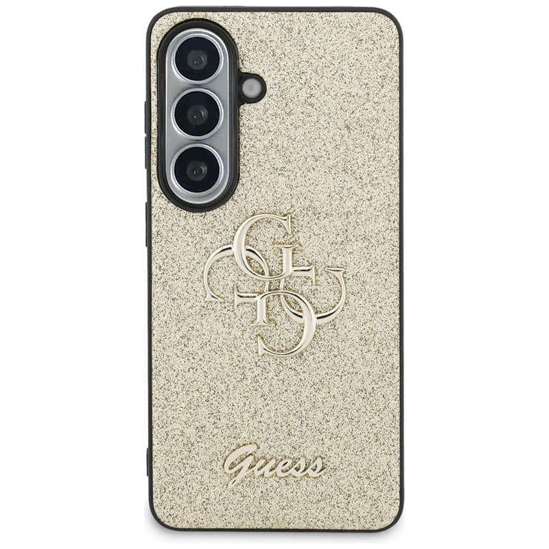 Guess Fixed Glitter Big 4G Metal Logo - Samsung Galaxy S26 Case (gold) 3