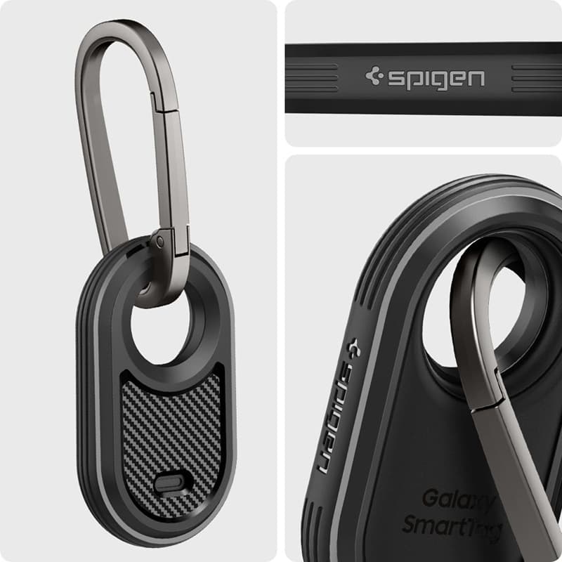 Spigen Rugged Armor - Case for Samsung Galaxy SmartTag 2 (Black) 8