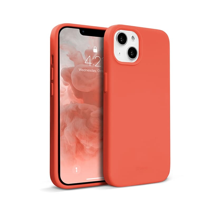 Crong Color Cover - iPhone 13 Case (Coral)