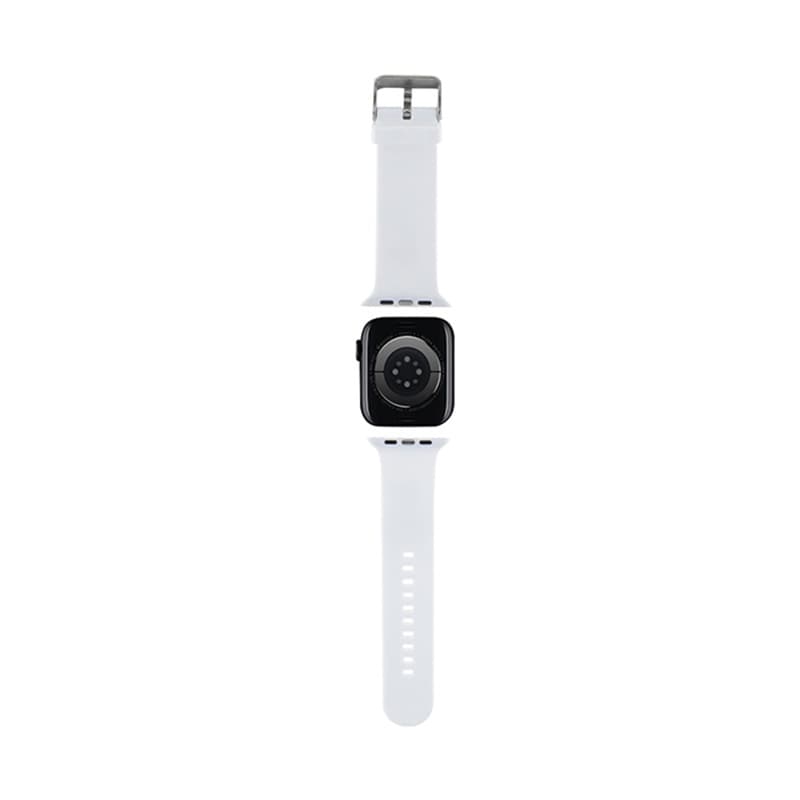 Karl Lagerfeld 3D Rubber Karl Heads NFT - Strap for Apple Watch 38/40/41 mm (white) 2