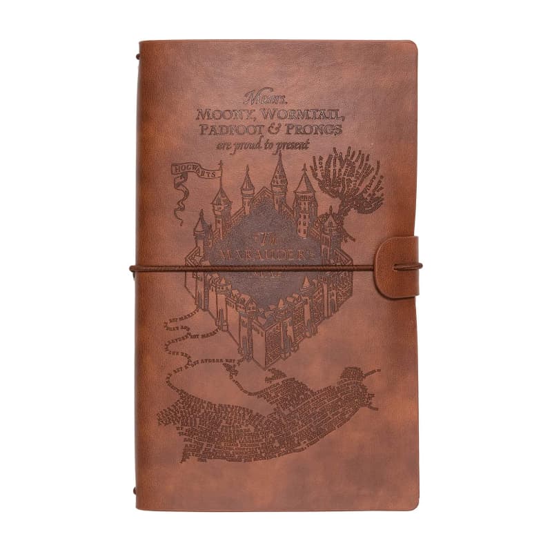 Harry Potter - Leather Travel Notebook 12x19.6 cm (Brown) 1