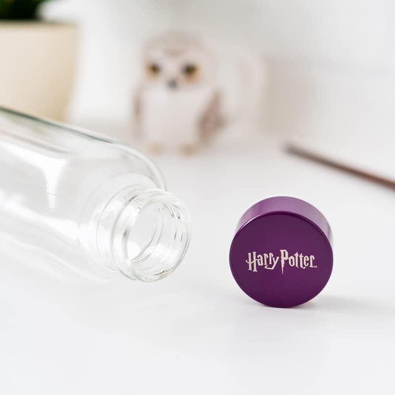 Harry Potter - Glass Water Bottle 500 ml (Hogwarts) 5