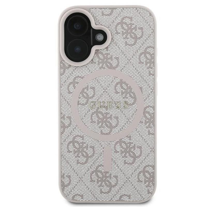 Guess 4G Ring Classic Logo MagSafe - Case iPhone 16 Plus (pink) 3
