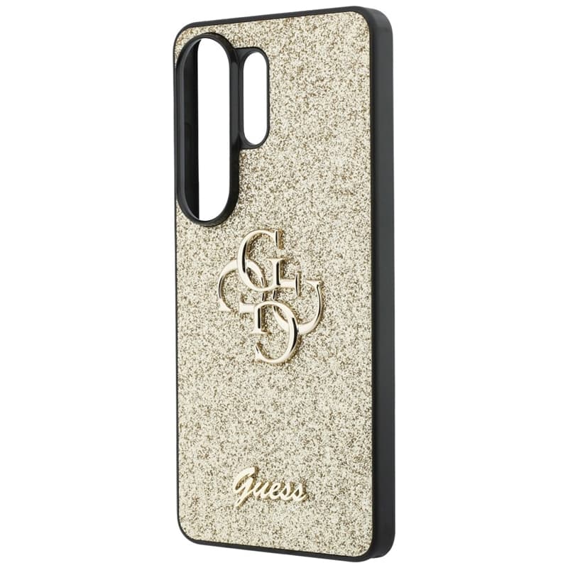 Guess Fixed Glitter Big 4G Metal Logo - Samsung Galaxy S26 Ultra Case (Gold) 6