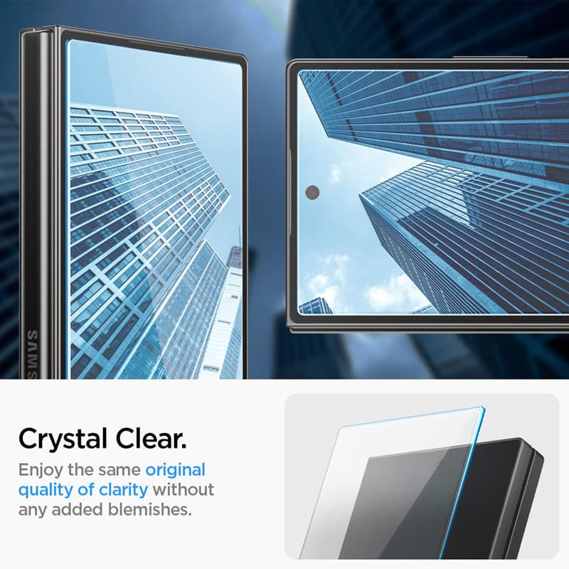 Spigen Glas.TR EZ Fit 2-Pack - Tempered glass for Samsung Galaxy Z Fold 6 (2 pieces) 8
