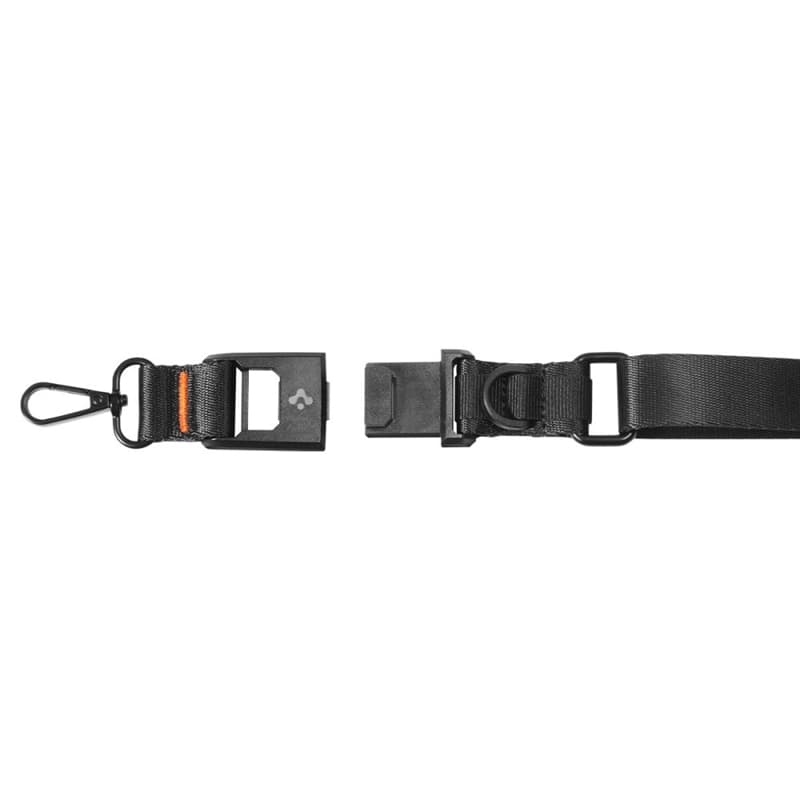 Spigen DA30M Lanyard Strap Crossbody - Universal Phone Strap / Lanyard (Black) 8