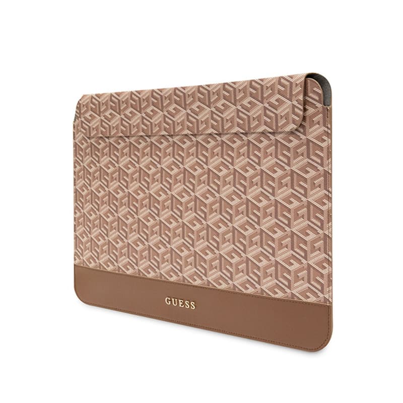 Guess GCube Stripes Computer Sleeve - 16" Notebook Case (brown) 2
